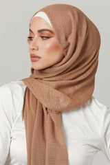 Women Crinkle Hijab Scarf Soft